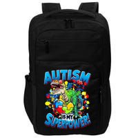 Autism Is My Superpower Dinosaur Autism Awareness 2025 Impact Tech Backpack