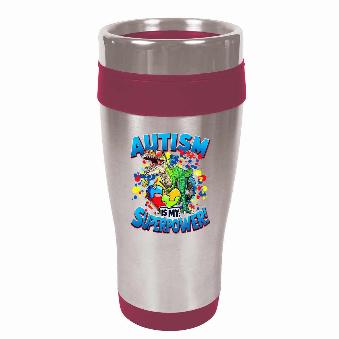 Autism Is My Superpower Dinosaur Autism Awareness 2025 Kids Hoodie
