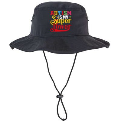 Autism Is My Super Power Autism Awareness Month Gift Legacy Cool Fit Booney Bucket Hat