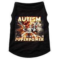 Autism Is My Supper Power Hard Skeleton Meme Oddly Specific Gift Doggie Tank