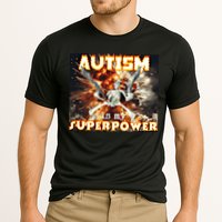 Autism Is My Supper Power Hard Skeleton Meme Oddly Specific Gift Performance Shirt