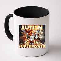 Autism Is My Supper Power Hard Skeleton Meme Oddly Specific Gift Mug
