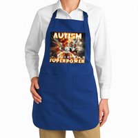 Autism Is My Supper Power Hard Skeleton Meme Oddly Specific Gift Apron