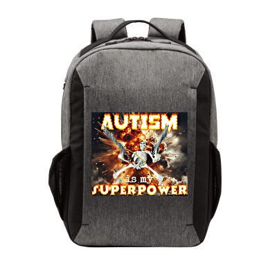 Autism Is My Supper Power Hard Skeleton Meme Oddly Specific Gift Vector Backpack