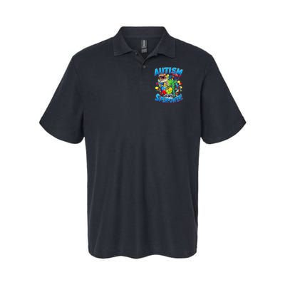 Autism Is My Superpower Dinosaur Autism Awareness 2025 Polo