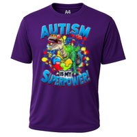 Autism Is My Superpower Dinosaur Autism Awareness 2025 Cooling Performance Crew T-Shirt