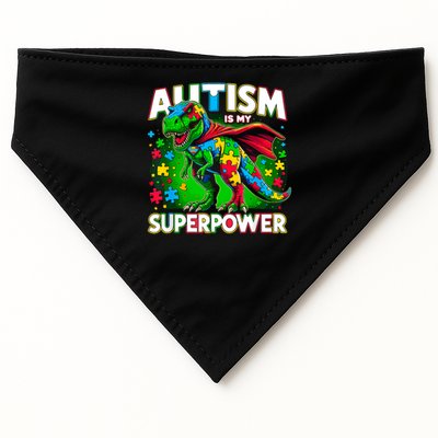 Autism Is My Superpower Autism Awareness USA-Made Doggie Bandana