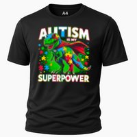 Autism Is My Superpower Autism Awareness Cooling Performance Crew T-Shirt