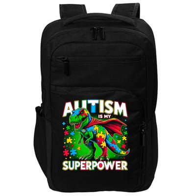Autism Is My Superpower Autism Awareness Impact Tech Backpack