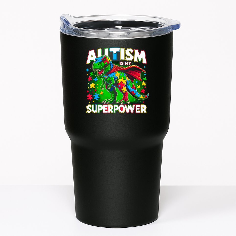 Autism Is My Superpower Autism Awareness Tumbler