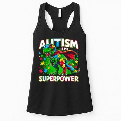 Autism Is My Superpower Autism Awareness Womens Tank Top