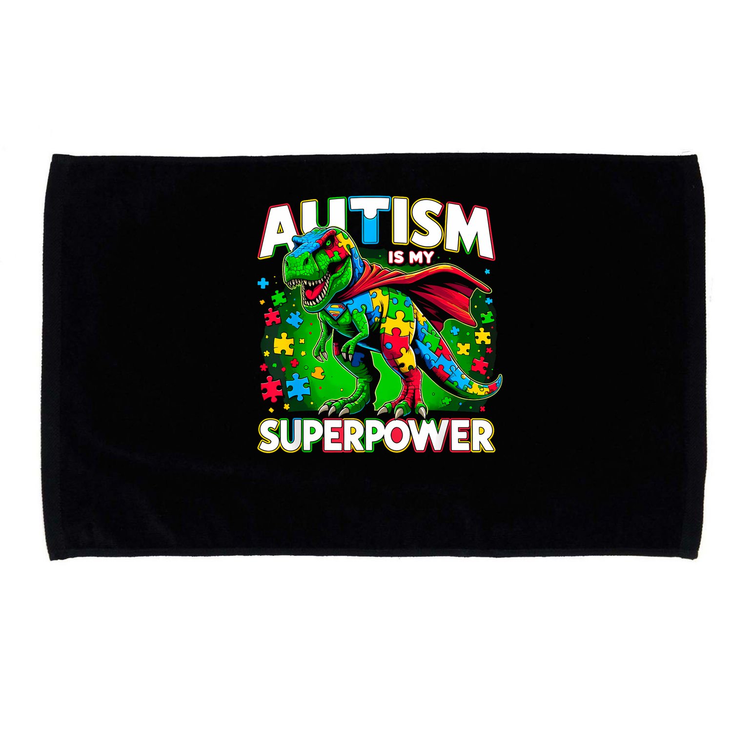 Autism Is My Superpower Autism Awareness Microfiber Hand Towel