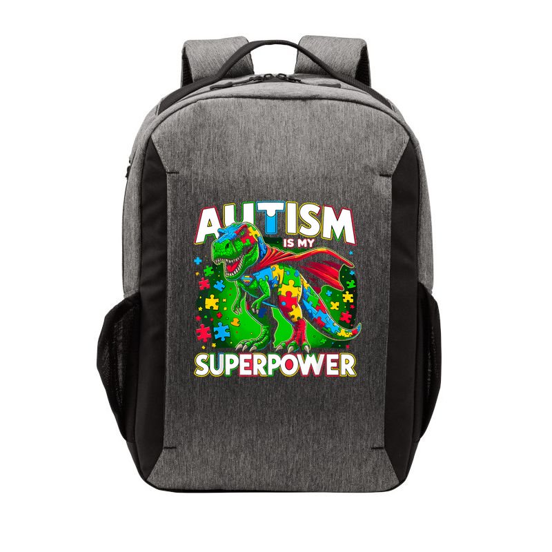 Autism Is My Superpower Autism Awareness Vector Backpack