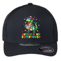 Autism Is My Superpower Funny Autism Awareness Flexfit Unipanel Trucker Cap