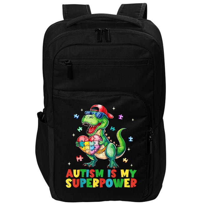 Autism Is My Superpower Funny Autism Awareness Impact Tech Backpack