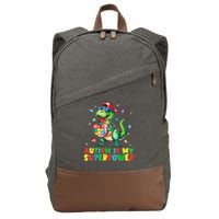 Autism Is My Superpower Funny Autism Awareness Cotton Canvas Backpack