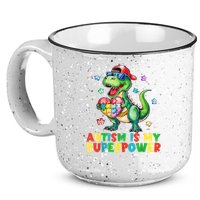 Autism Is My Superpower Funny Autism Awareness 15oz Campfire Ceramic Mug