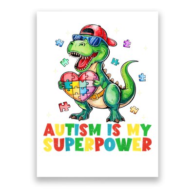 Autism Is My Superpower Funny Autism Awareness Poster