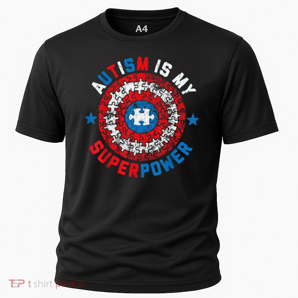 Autism Is My Superpower Autism Awareness Autistic Performance Shirt