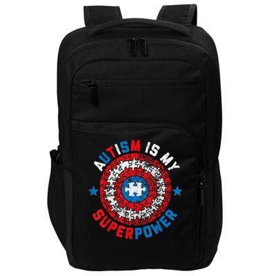 Autism Is My Superpower Autism Awareness Autistic Impact Tech Backpack