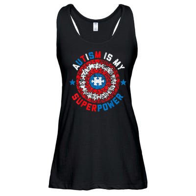 Autism Is My Superpower Autism Awareness Autistic Ladies Essential Flowy Tank