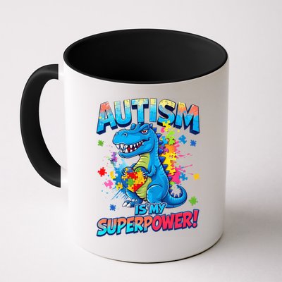 Autism Is My Superpower Dinosaur Autism Awareness Mug