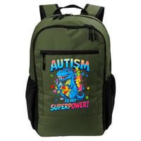 Autism Is My Superpower Dinosaur Autism Awareness Backpack