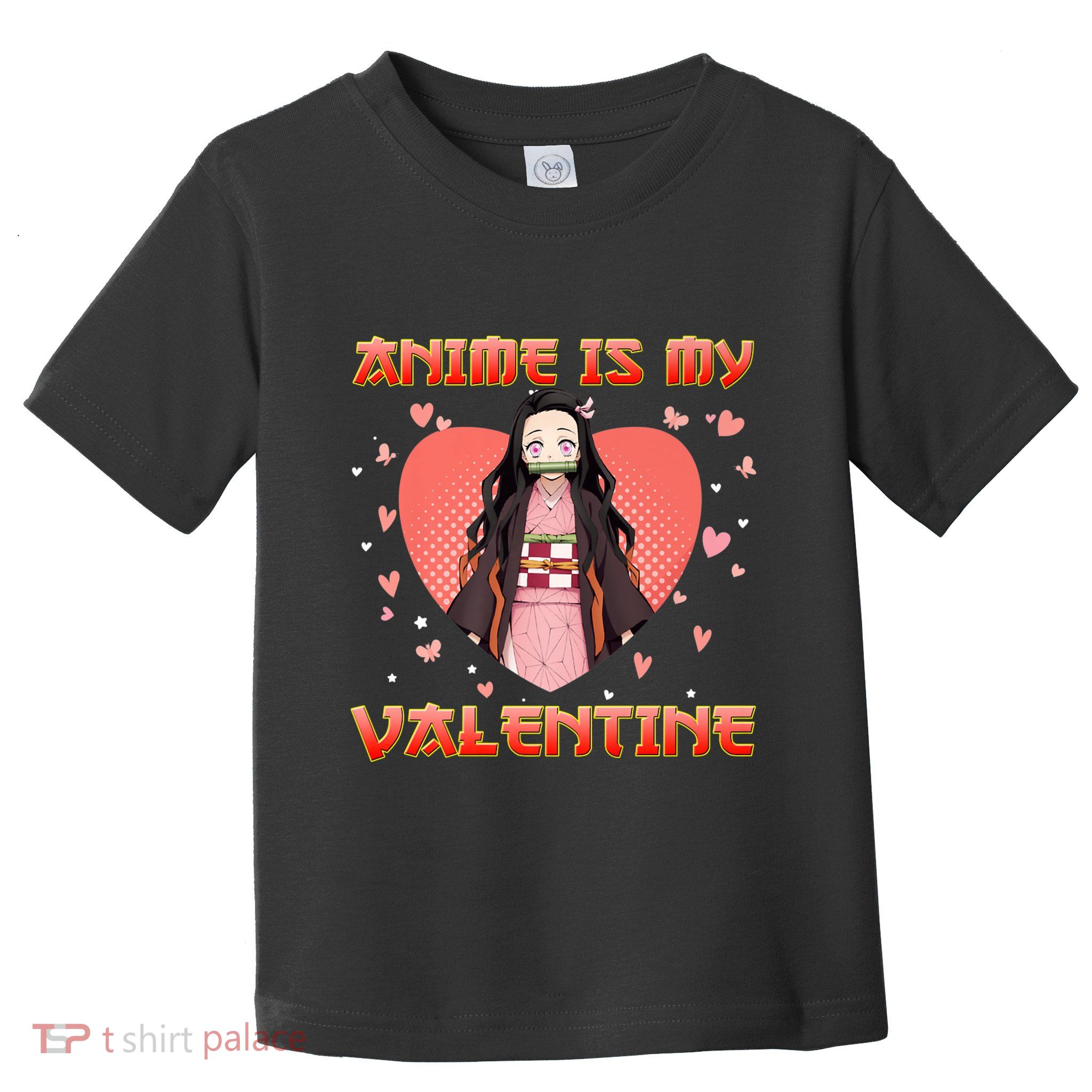 Anime Is My Valentine Vintage Cute Japanese Manga Arts Toddler T-Shirt