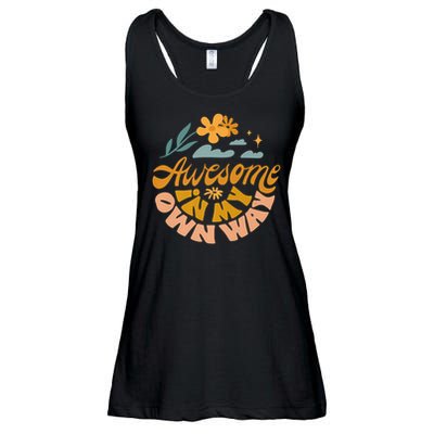 Awesome In My Own Way Motivational Tal Health Awareness 2025 Ladies Essential Flowy Tank