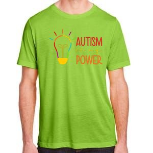 Autism Is My Power Autism Awareness Adult ChromaSoft Performance T-Shirt