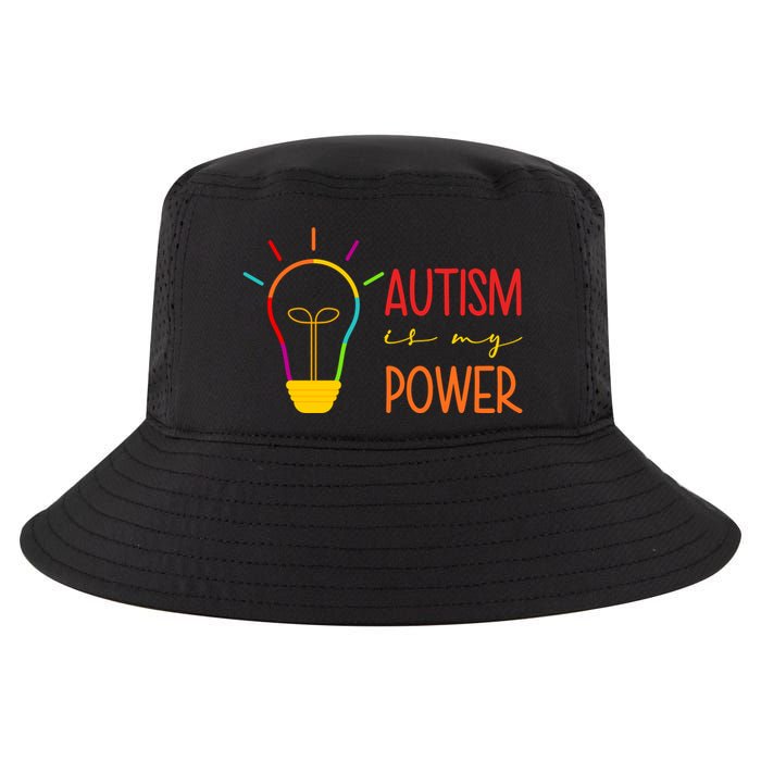 Autism Is My Power Autism Awareness Cool Comfort Performance Bucket Hat