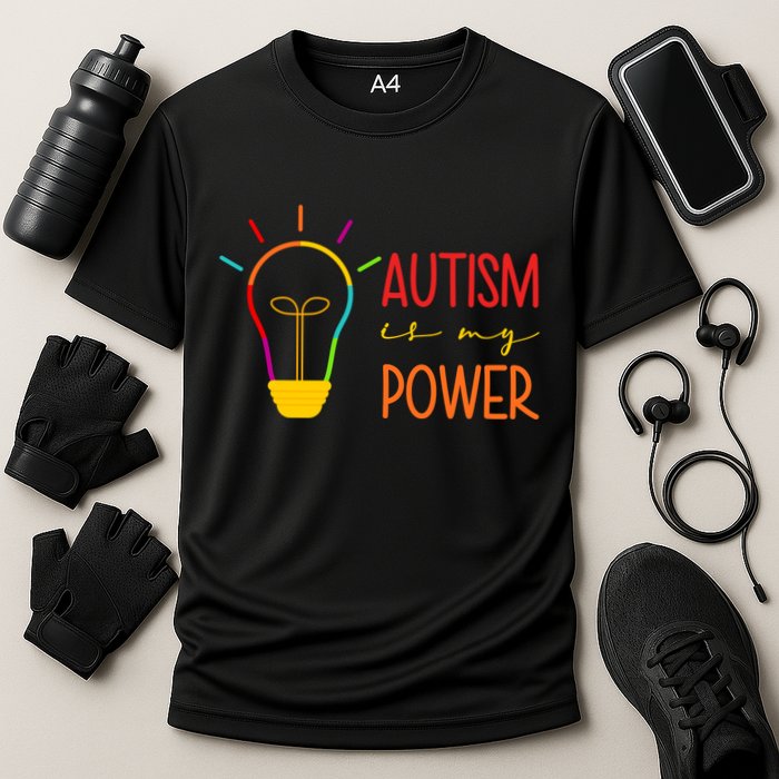 Autism Is My Power Autism Awareness Performance Shirt