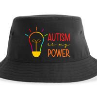 Autism Is My Power Autism Awareness Sustainable Bucket Hat