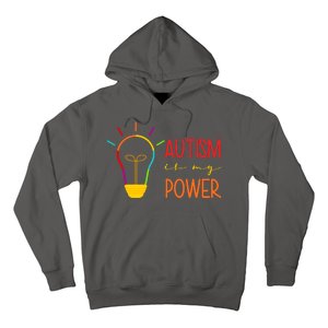 Autism Is My Power Autism Awareness Hoodie