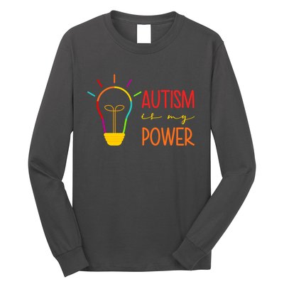 Autism Is My Power Autism Awareness Long Sleeve Shirt
