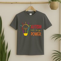 Autism Is My Power Autism Awareness T-Shirt