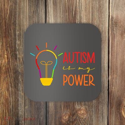 Autism Is My Power Autism Awareness Coaster