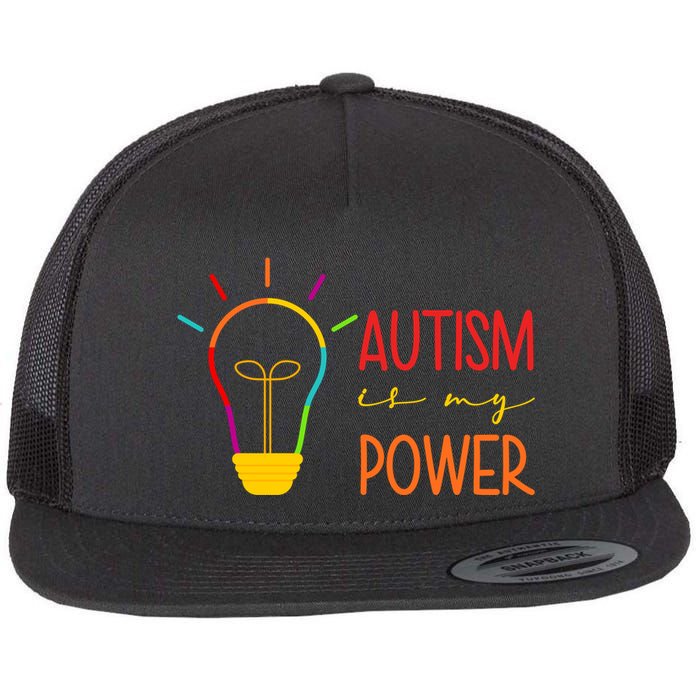 Autism Is My Power Autism Awareness Flatbill Hat