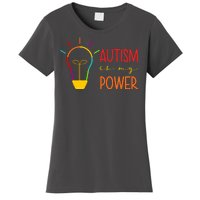 Autism Is My Power Autism Awareness Women's T-Shirt