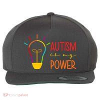 Autism Is My Power Autism Awareness Wool Snapback Cap