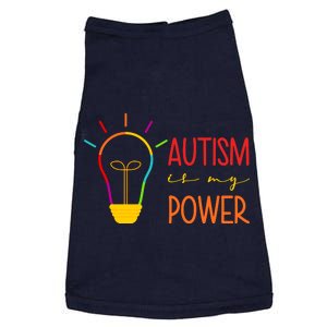 Autism Is My Power Autism Awareness Doggie Tank