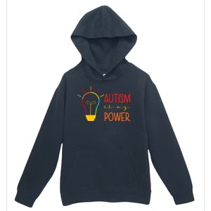 Autism Is My Power Autism Awareness Urban Pullover Hoodie