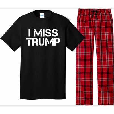 Awesome I Miss Donald Trump 45th President Trump Cool Gift Pajama Set