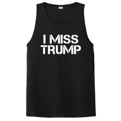 Awesome I Miss Donald Trump 45th President Trump Cool Gift PosiCharge Competitor Tank