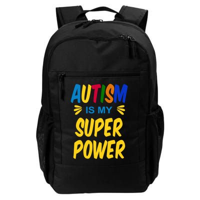 Autism Is My Super Power Backpack