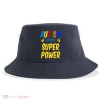 Autism Is My Super Power Sustainable Bucket Hat