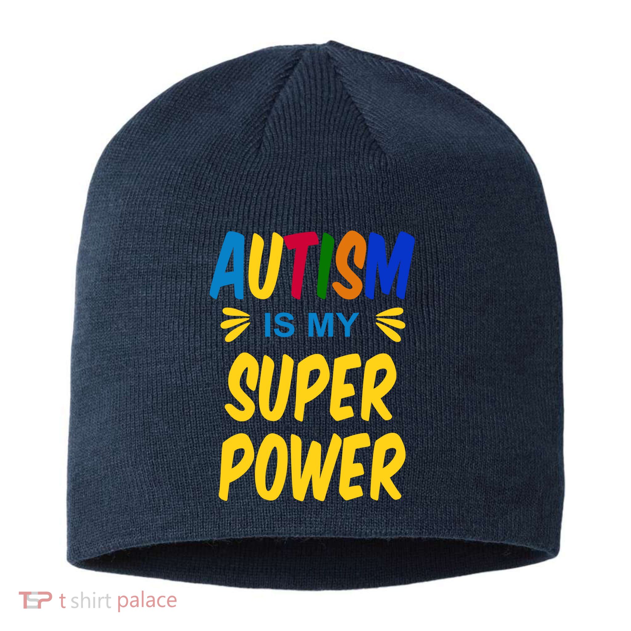 Autism Is My Super Power Sustainable Beanie