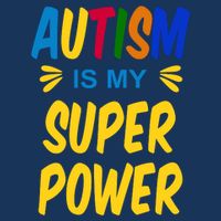 Autism Is My Super Power 16 in Basic Backpack
