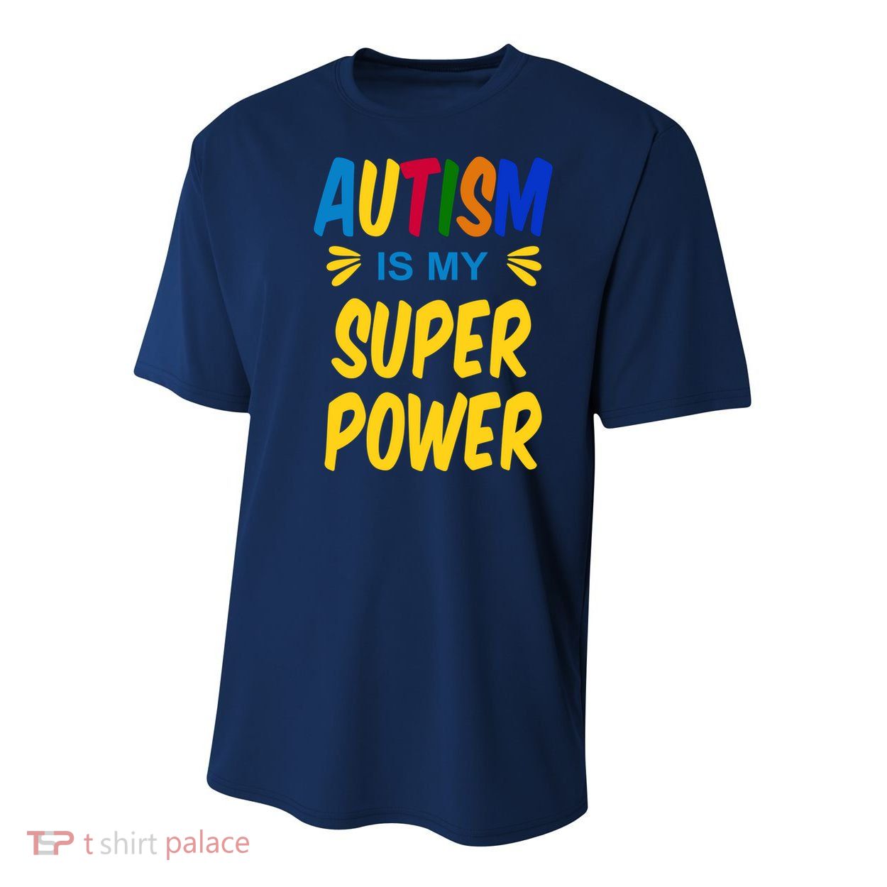Autism Is My Super Power Youth Performance Sprint T-Shirt