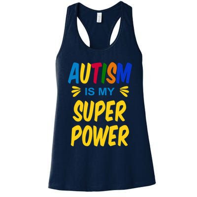 Autism Is My Super Power Womens Tank Top